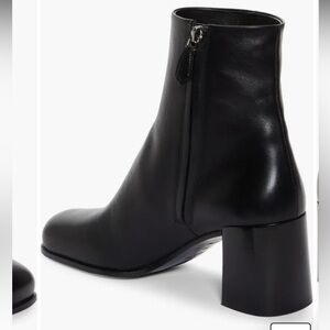 Prada black ankle booties